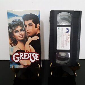 Grease - Original Motion Picture   John Travolta & Olivia Newton John - VHS Tape